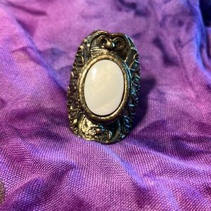 Antique Style Brass Colored Ring